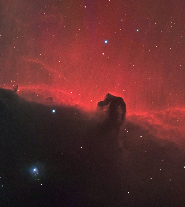 КОНСКАЯ ГОЛОВА IC434. ТЁМНАЯ ПЫЛЕВАЯ ТУМАННОСТЬ В ОРИОНЕ