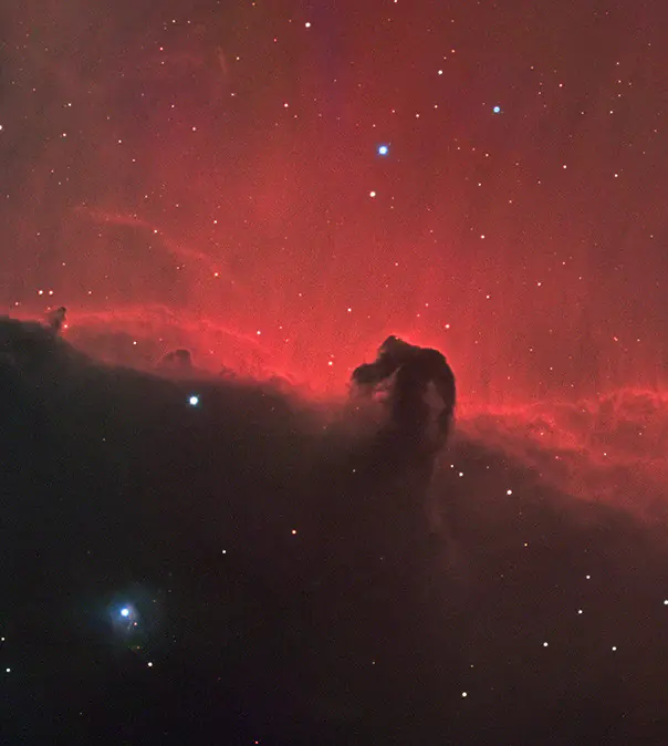 КОНСКАЯ ГОЛОВА IC434. ТЁМНАЯ ПЫЛЕВАЯ ТУМАННОСТЬ В ОРИОНЕ